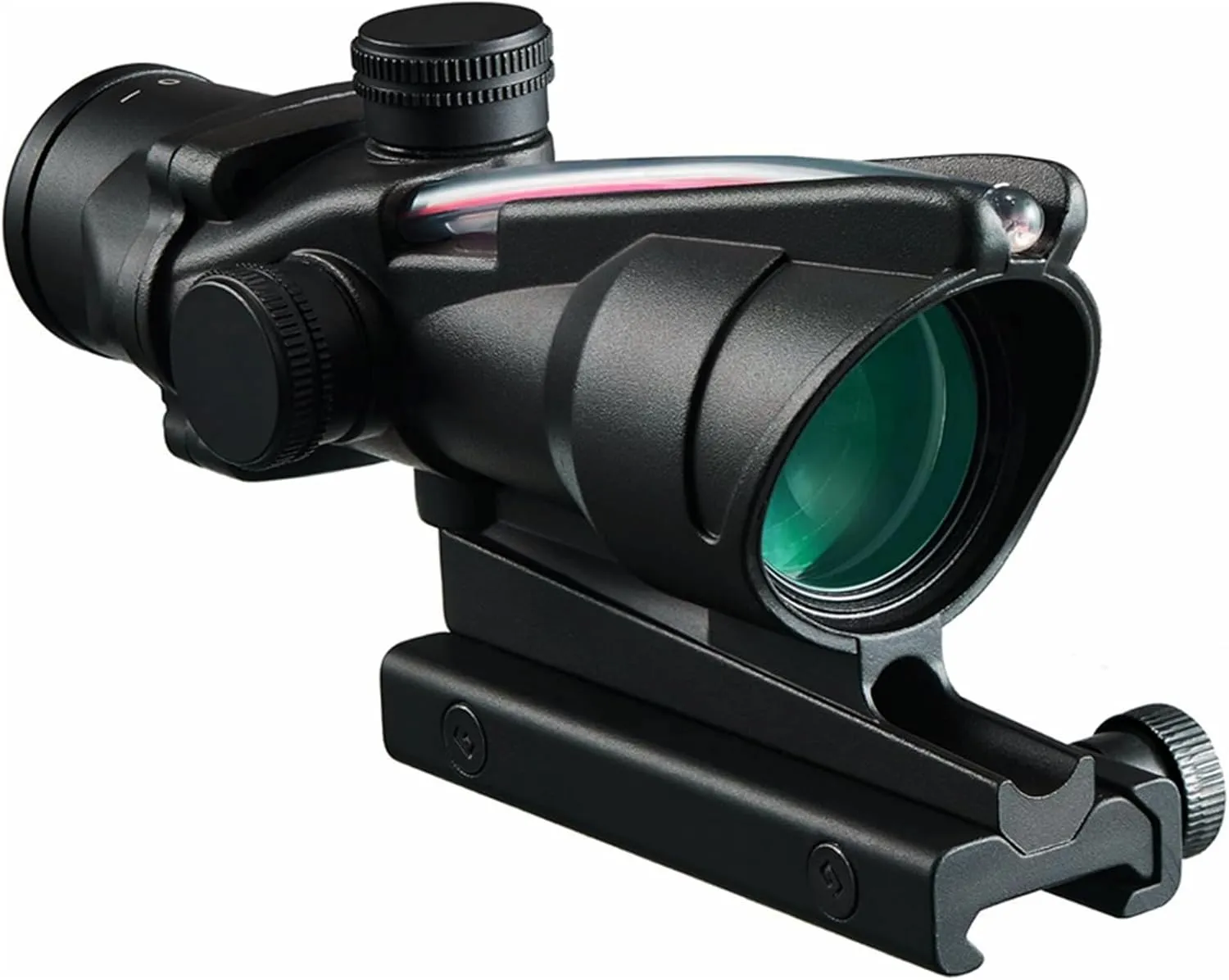 4x32 Scope Prism Scope Red Fiber Scope Black