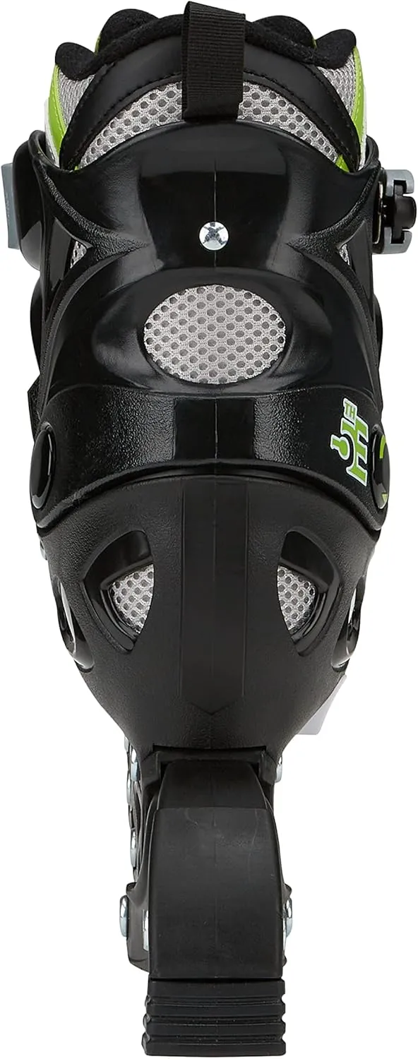 5th Element Kids Adjustable Inline Skates for Boys and Girls with Ankle Support Roller Skates-Includes Skate Bag