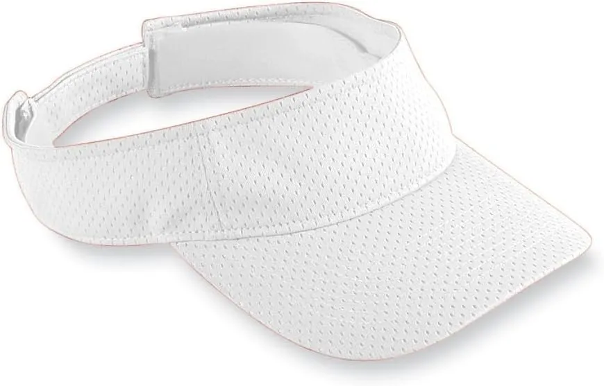 Augusta Sportswear Women's Athletic Mesh Visor - Stylish Sun Hat for Golf, Running, and Outdoor Activities