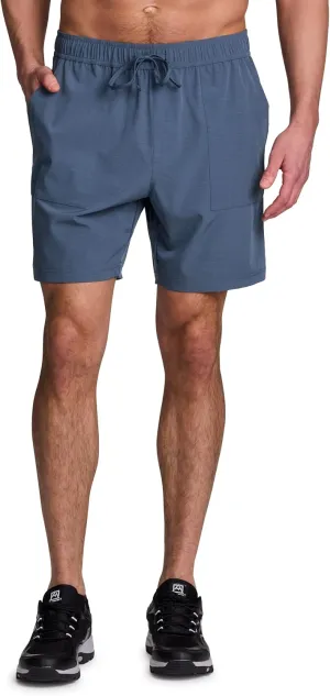 Avalanche Men's Hiking Short 7" Lightweight Woven Shorts with Pockets Elastic Waist Breathable Quick Dry Shorts for Workouts