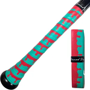 Bat Grip Tape ??1.1mm Baseball & Softball Bat Wrap ??Ice Cream Drip Design ??Non-Slip, Shock-Absorbing, Durable Bat Handle Tape