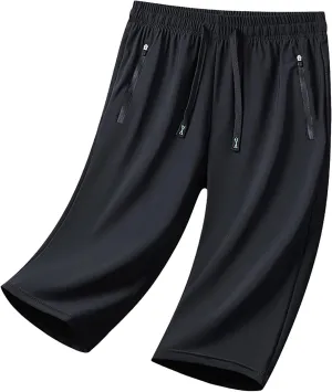 Beeswan Pants for Women Stretchy Active Capri Pants Drawstring Lightweight Quick Drying Hiking Pant with Zip Pockets