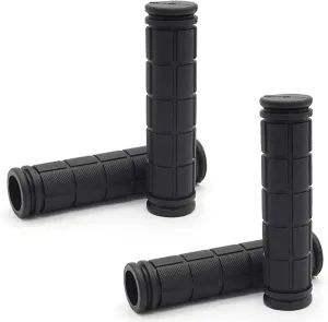 Bike Handlebar Grips, Non-Slip Rubber Bicycle Handle Bar Wraps for Kids Bikes(7 Colors)