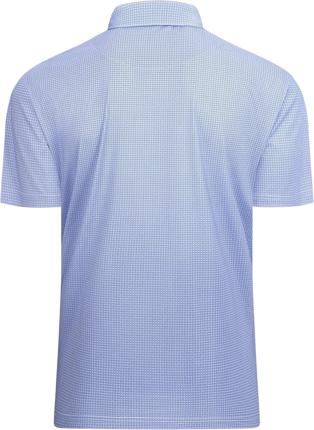 Esabel.C Mens Golf Shirts Print Moisture Wicking Short Sleeve Performance Dry Fit Stretch Active Polo Shirts for Men