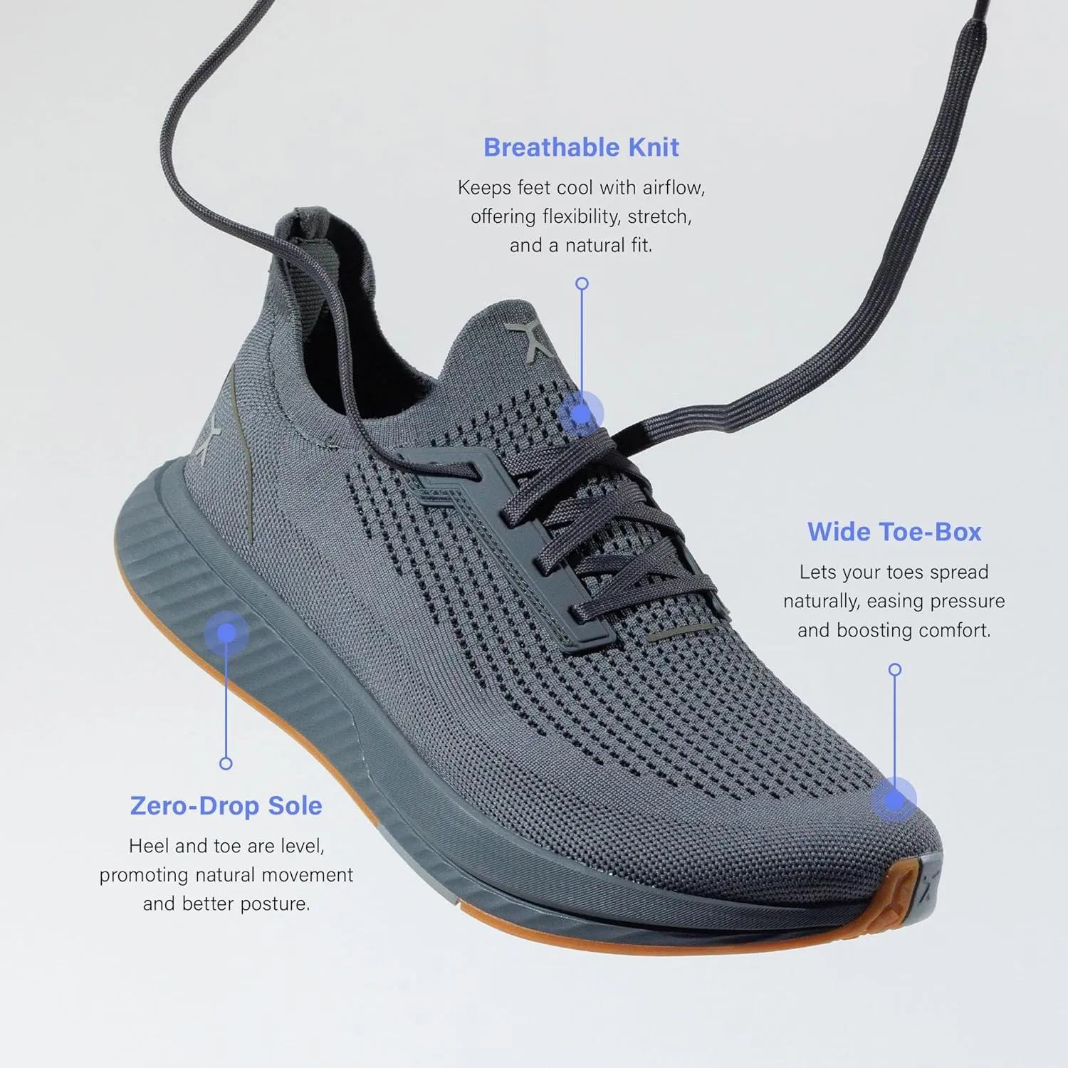FLUX FOOTWEAR Adapt Runners for Women and Mens Barefoot Minimalist Shoes  Wide Toe Box, Zero Drop Sole, Lightweight & Flexible, Perfect for Walking, Running and Everyday Comfort
