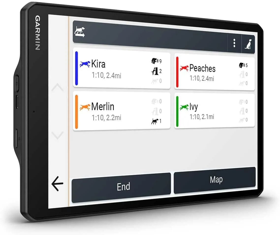 Garmin Alpha XL in-Vehicle Dog Tracking GPS Navigator Bundle - Track and Train Up to 20 Dogs, Pairs Directly to Your Compatible Dog Collars and Handhelds with PlayBetter 5000mAh Portable Charger