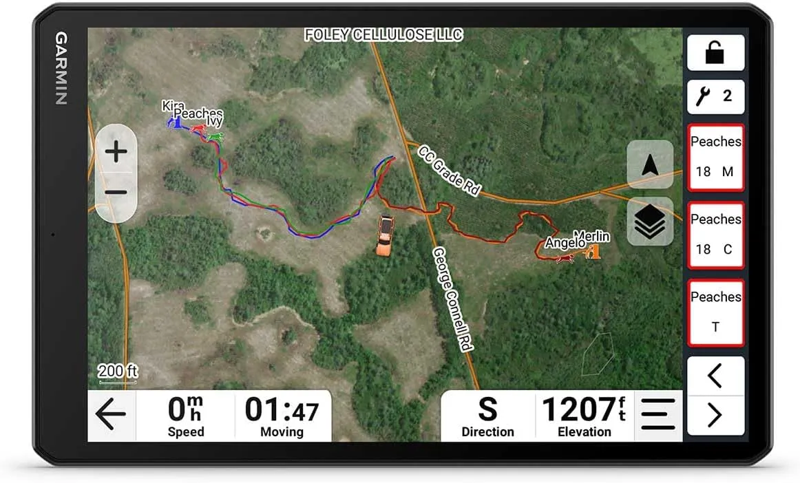 Garmin Alpha XL in-Vehicle Dog Tracking GPS Navigator Bundle - Track and Train Up to 20 Dogs, Pairs Directly to Your Compatible Dog Collars and Handhelds with PlayBetter 5000mAh Portable Charger