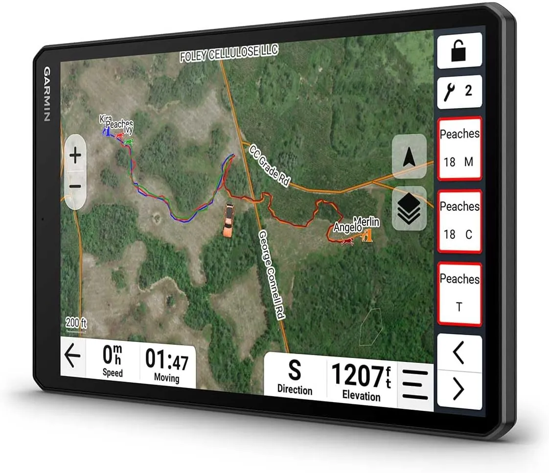 Garmin Alpha XL in-Vehicle Dog Tracking GPS Navigator Bundle - Track and Train Up to 20 Dogs, Pairs Directly to Your Compatible Dog Collars and Handhelds with PlayBetter 5000mAh Portable Charger