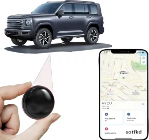 GPS Tracker for Vehicles,Tracker Device for Vehicles,GPS Tracker,Car Tracker Device | Android and iOS Universal | No Monthly Fee | View Historical Tracks | Magnetic Adsorption | Waterproof