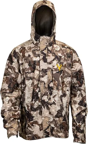 HOT SHOT Youth Camo Rain Jacket - Breathable, Ultra-Light Mesh, Waterproof Hunting Outdoor Apparel
