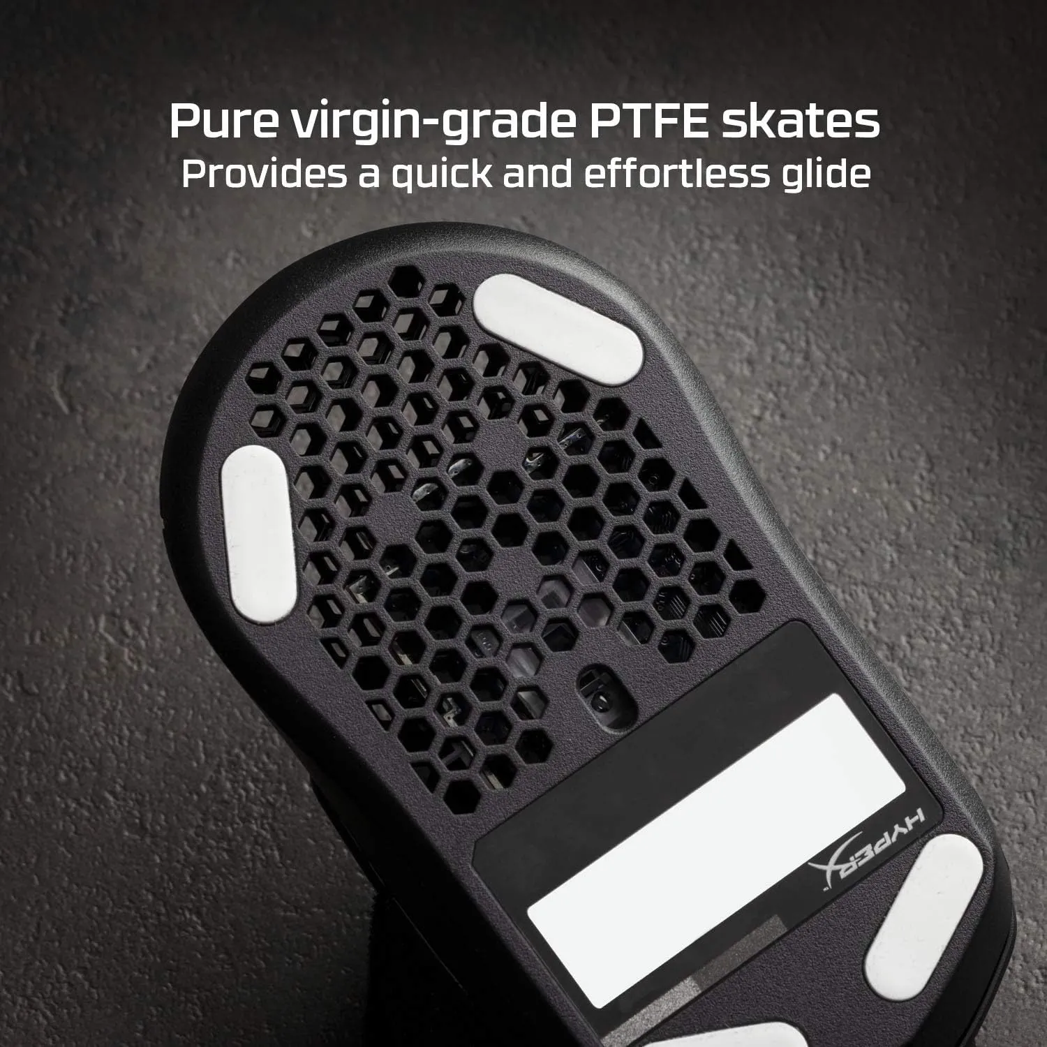 HyperX Pulsefire Haste  Gaming Mouse, Ultra-Lightweight, 59g, Honeycomb Shell, Hex Design, RGB, HyperFlex USB Cable, Up to 16000 DPI, 6 Programmable Buttons,Black