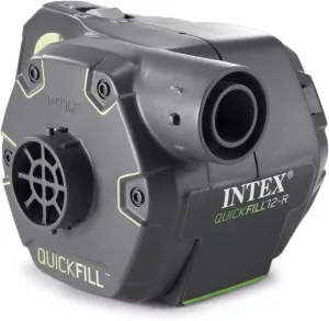 INTEX QuickFill Electric Air Pump: Inflates and Deflates Air Mattresses, Inflatable Kayaks, Boats, Toys