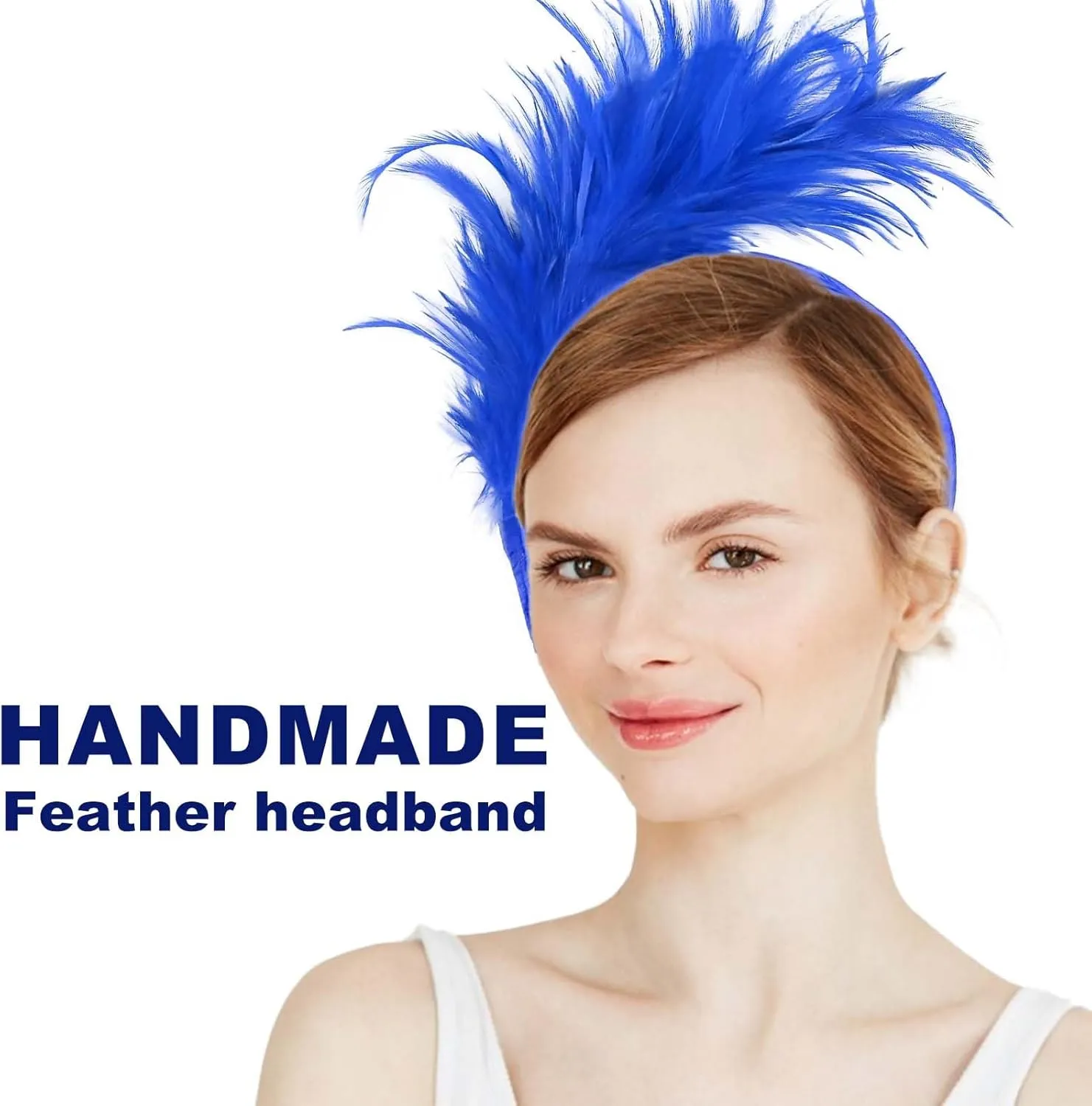 iROLEWIN Eagle Bird Wings Costume for Adults Feather Headband for Women Bald Hawk Costume as Mardi Gras Jungle Party Favors