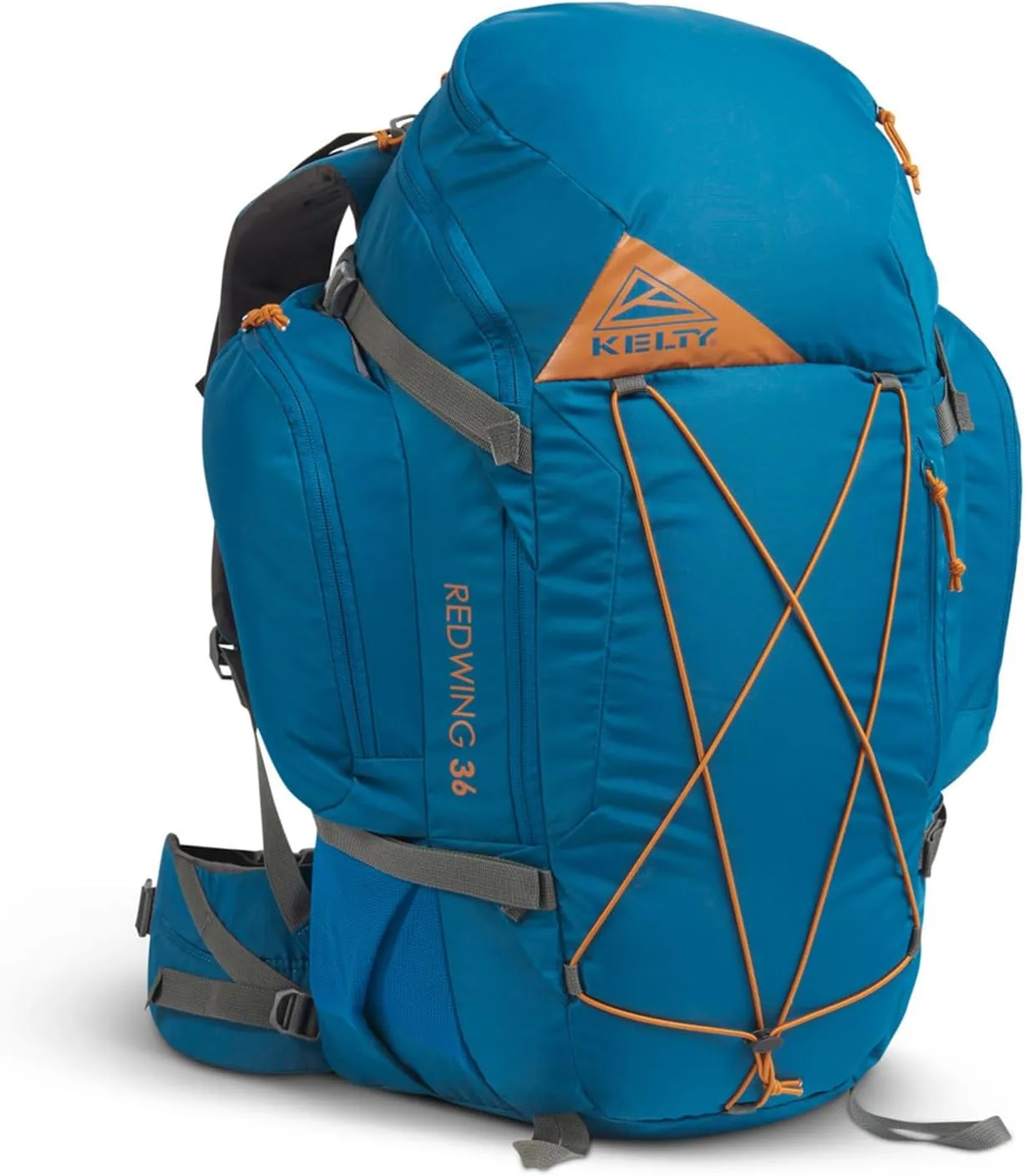 Kelty Redwing 36  36 Liter Internal Frame Backpack for Hiking, Backpacking, Travel, Carry-on Compatible, Hip Belt, Customized Fit, 2023 (Lyons Blue)
