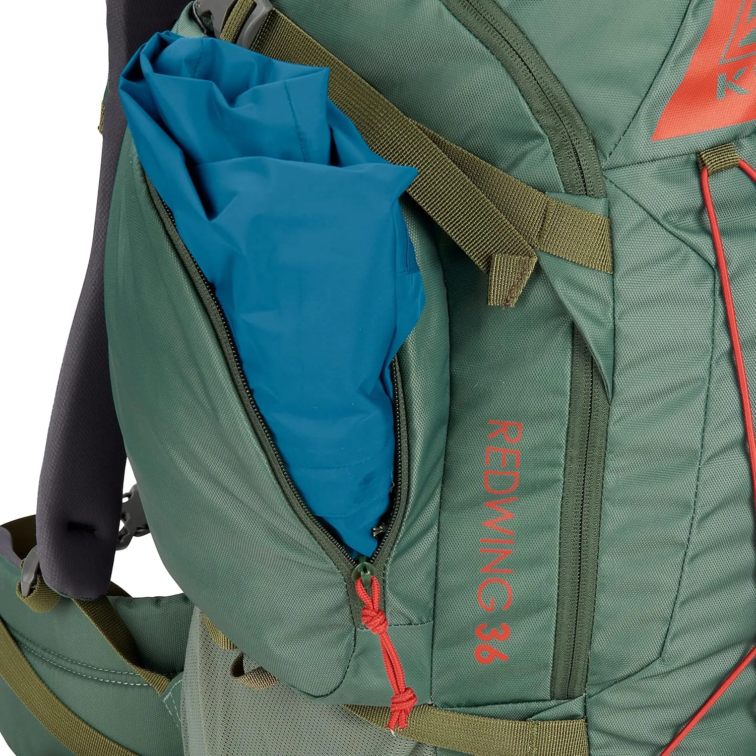 Kelty Redwing 36  36 Liter Internal Frame Backpack for Hiking, Backpacking, Travel, Carry-on Compatible, Hip Belt, Customized Fit, 2023 (Lyons Blue)