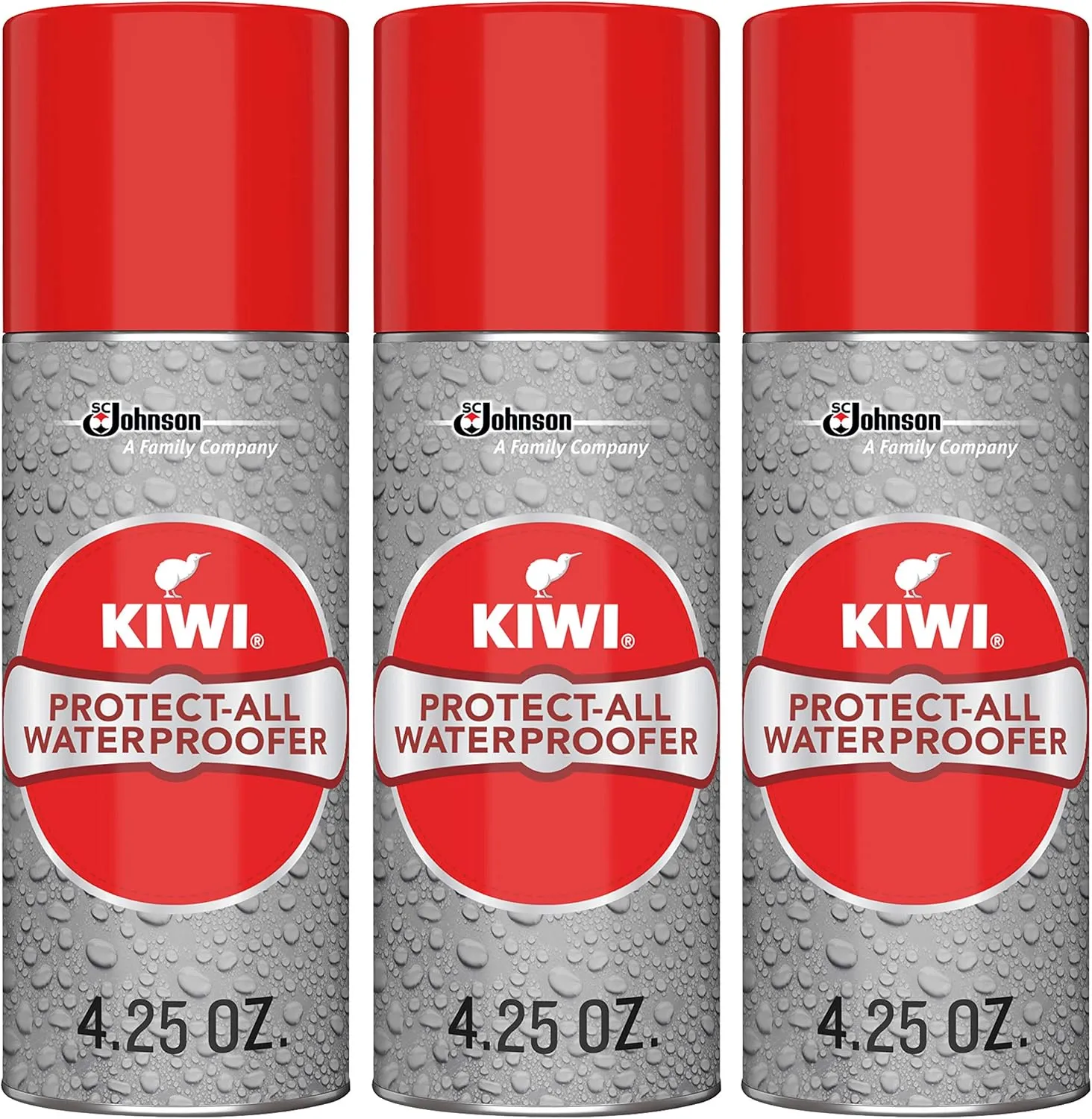 KIWI Unisex-Adult Shoe Waterproofer Sneaker Protector, 4.25 oz