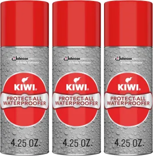 KIWI Unisex-Adult Shoe Waterproofer Sneaker Protector, 4.25 oz