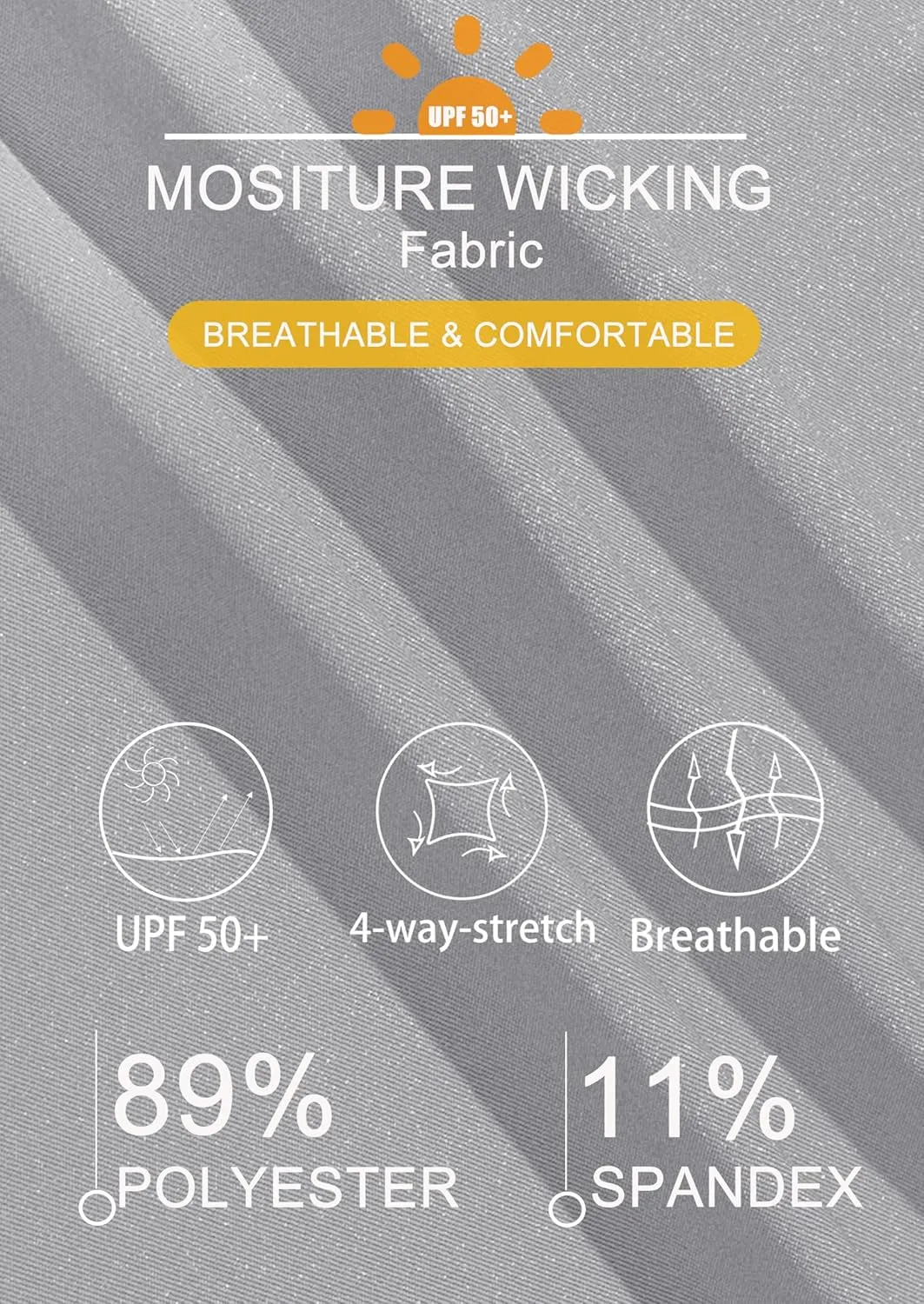 MAGCOMSEN Women's Long Sleeve Golf Shirts UPF 50  Polo Moisture Wicking 3-Button Placket Casual Shirt for Tennis Sports