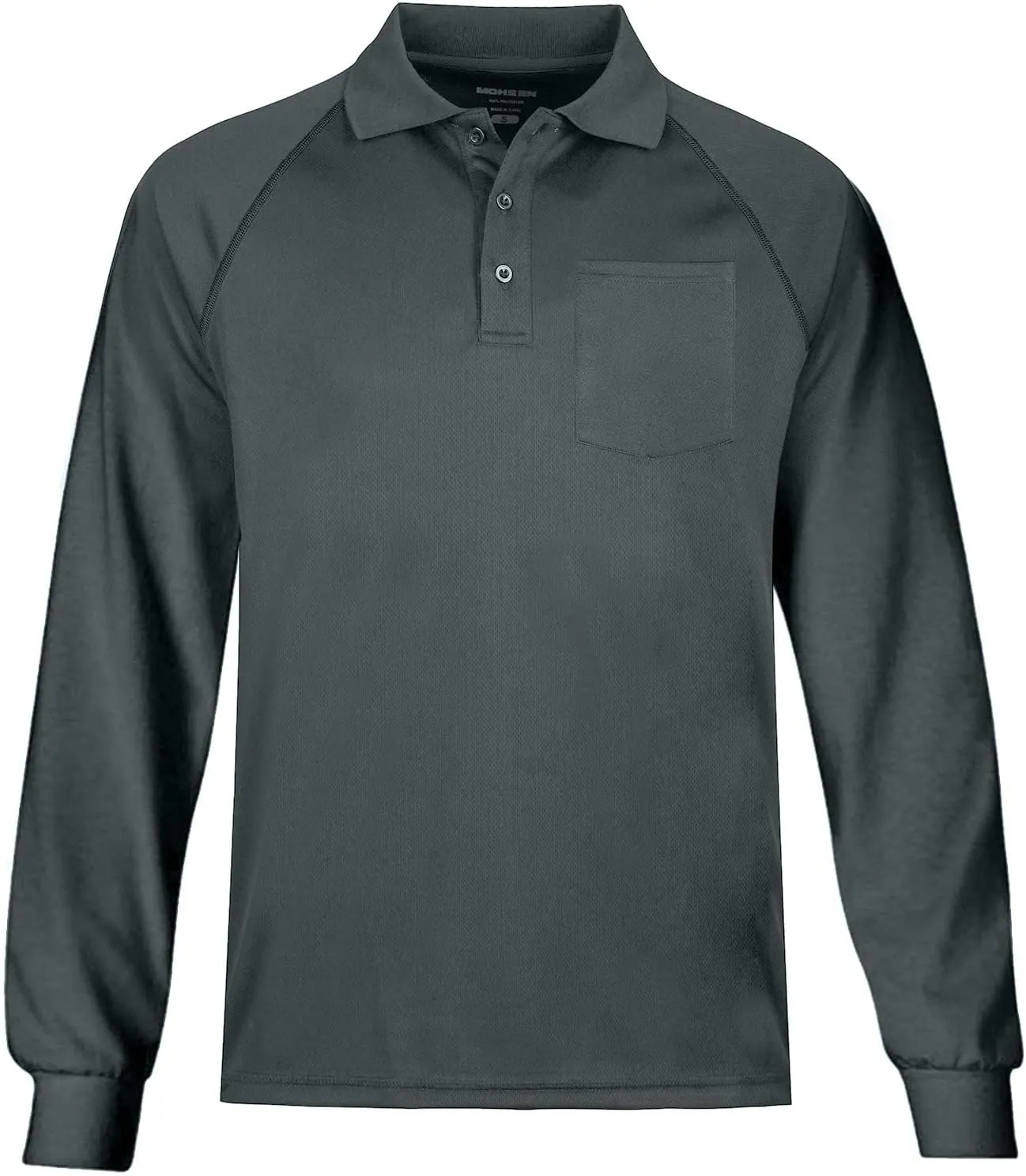 Men's Golf Polo Shirts M-6XL, Cotton Blend Moisture Wicking Performance Casual Collared Shirts