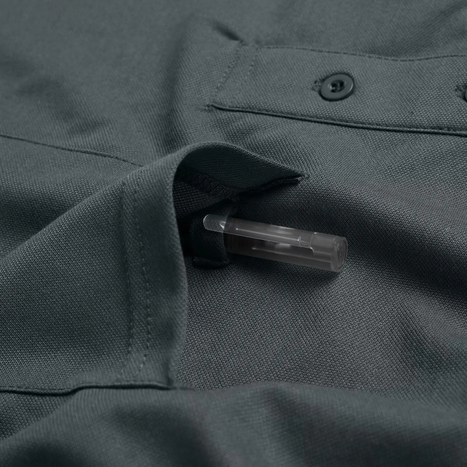 Men's Golf Polo Shirts M-6XL, Cotton Blend Moisture Wicking Performance Casual Collared Shirts