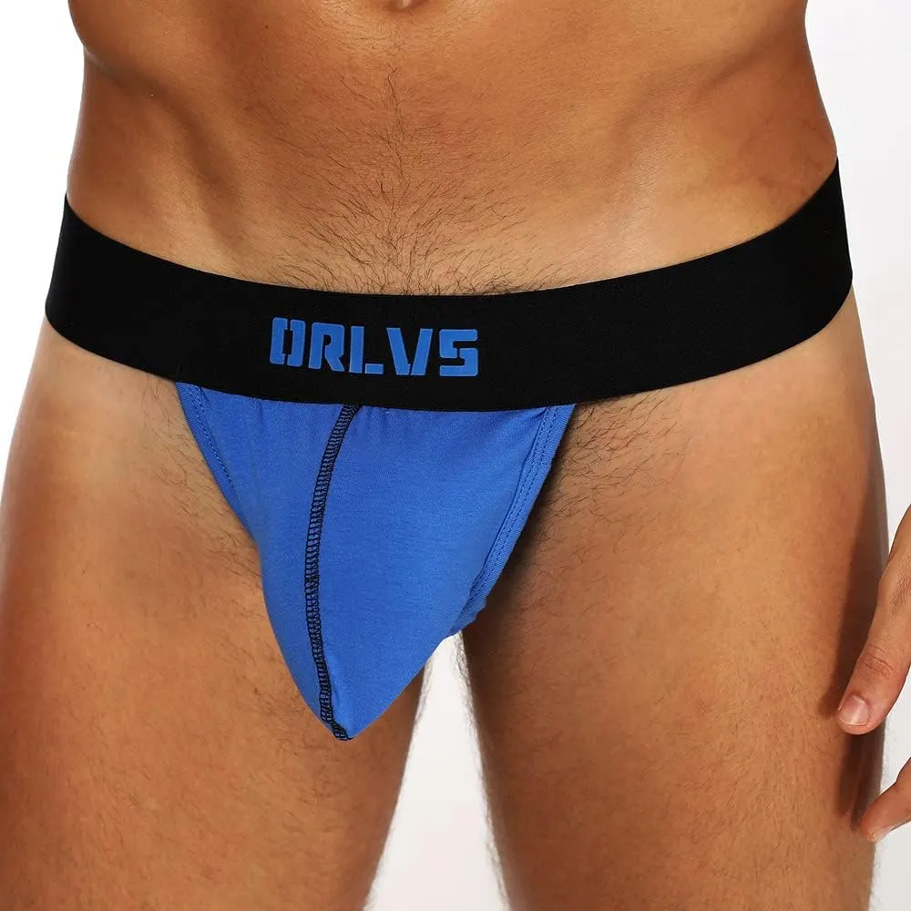 Mens Jockstrap Pouch Underwear, Jock Strap for Men Athletic Supporter, Breathable Male Workout Underwear