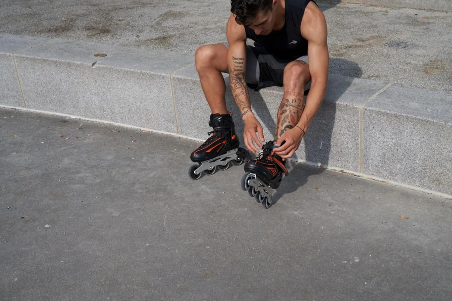 Panther Inline Skates Men with Adjustable Strap, 82mm Wheels - Soft Boot Fit for Comfort | Roller Derby Long Distance Skates for Recreational Fitness & Outdoor Street Hockey