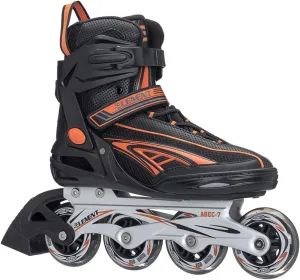 Panther Inline Skates Men with Adjustable Strap, 82mm Wheels - Soft Boot Fit for Comfort | Roller Derby Long Distance Skates for Recreational Fitness & Outdoor Street Hockey