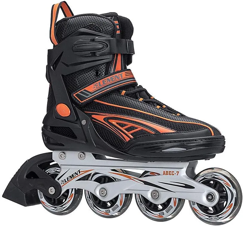 Panther Inline Skates Men with Adjustable Strap, 82mm Wheels - Soft Boot Fit for Comfort | Roller Derby Long Distance Skates for Recreational Fitness & Outdoor Street Hockey