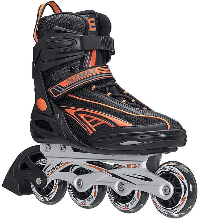Panther Inline Skates Men with Adjustable Strap, 82mm Wheels - Soft Boot Fit for Comfort | Roller Derby Long Distance Skates for Recreational Fitness & Outdoor Street Hockey