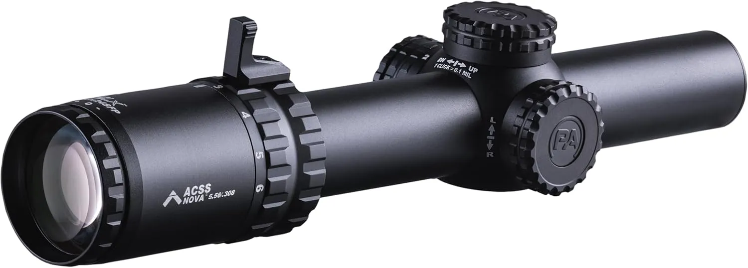 Primary Arms SLX 1-6x24 Second Focal Plane Gen IV Rifle Scopes - Illuminated ACSS Reticles