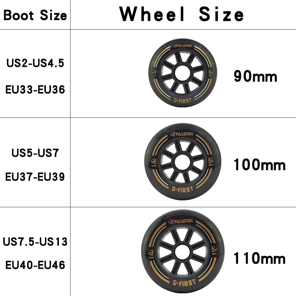 Professional Carbon Fiber Speed Skates Adult Men's and Women's Skates 4-Wheels Single-Row Speed Inline Skates Shoes Black Inline Skate Shoes