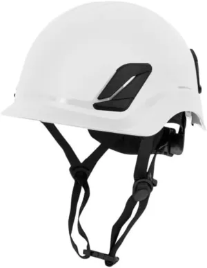 Radians Titanium Non-Vented Climbing Style Hard Hat - White