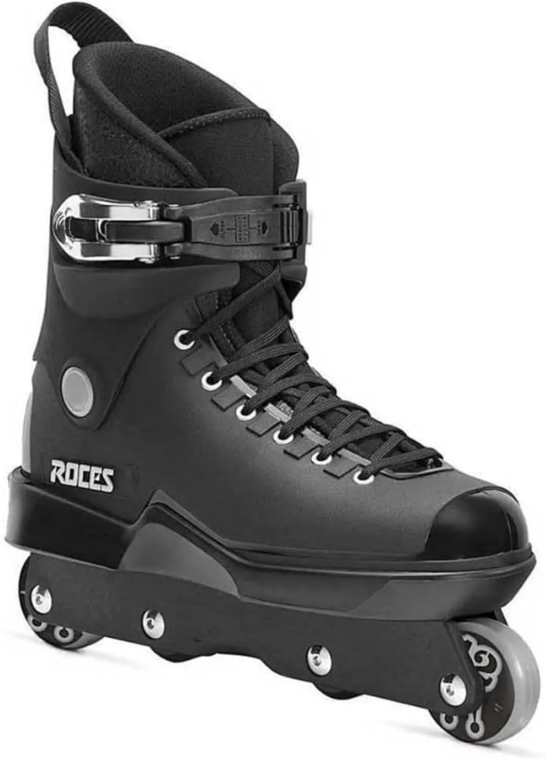 Roces Mens M12 UFS Aggressive Street Italian Inline Skates Black 101183 00001