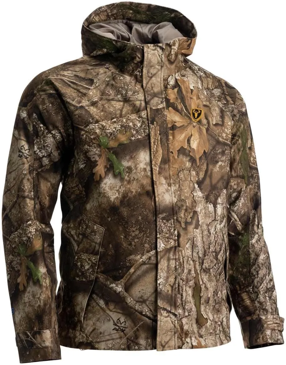 SCENTBLOCKER Drencher Men's Lightweight Breathable Waterproof Camo Rain Jacket
