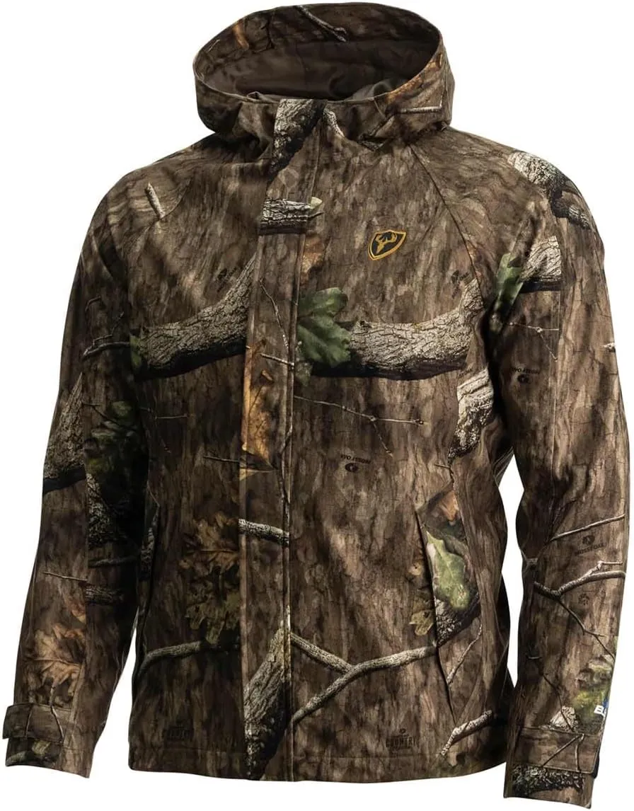 SCENTBLOCKER Drencher Men's Lightweight Breathable Waterproof Camo Rain Jacket