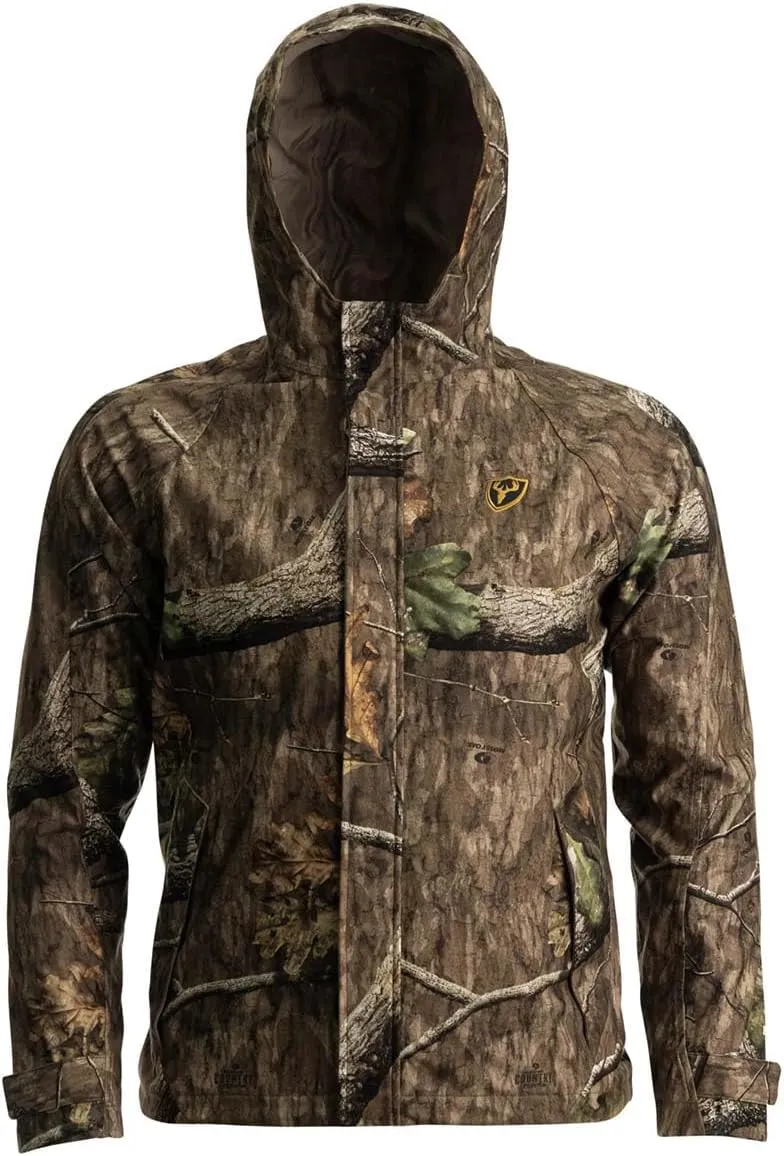 SCENTBLOCKER Drencher Men's Lightweight Breathable Waterproof Camo Rain Jacket