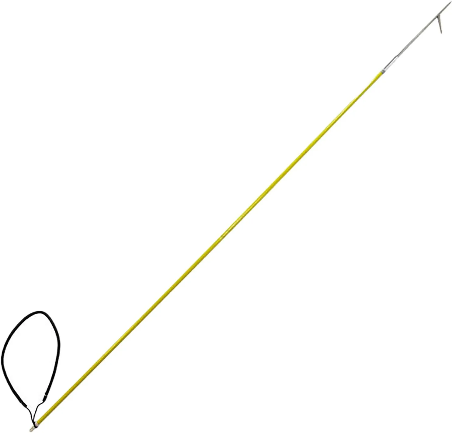 Scuba Choice 6' One Piece Spearfishing Fiber Glass Pole Spear with 1 Prong Single Barb Tip