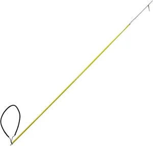 Scuba Choice 6' One Piece Spearfishing Fiber Glass Pole Spear with 1 Prong Single Barb Tip
