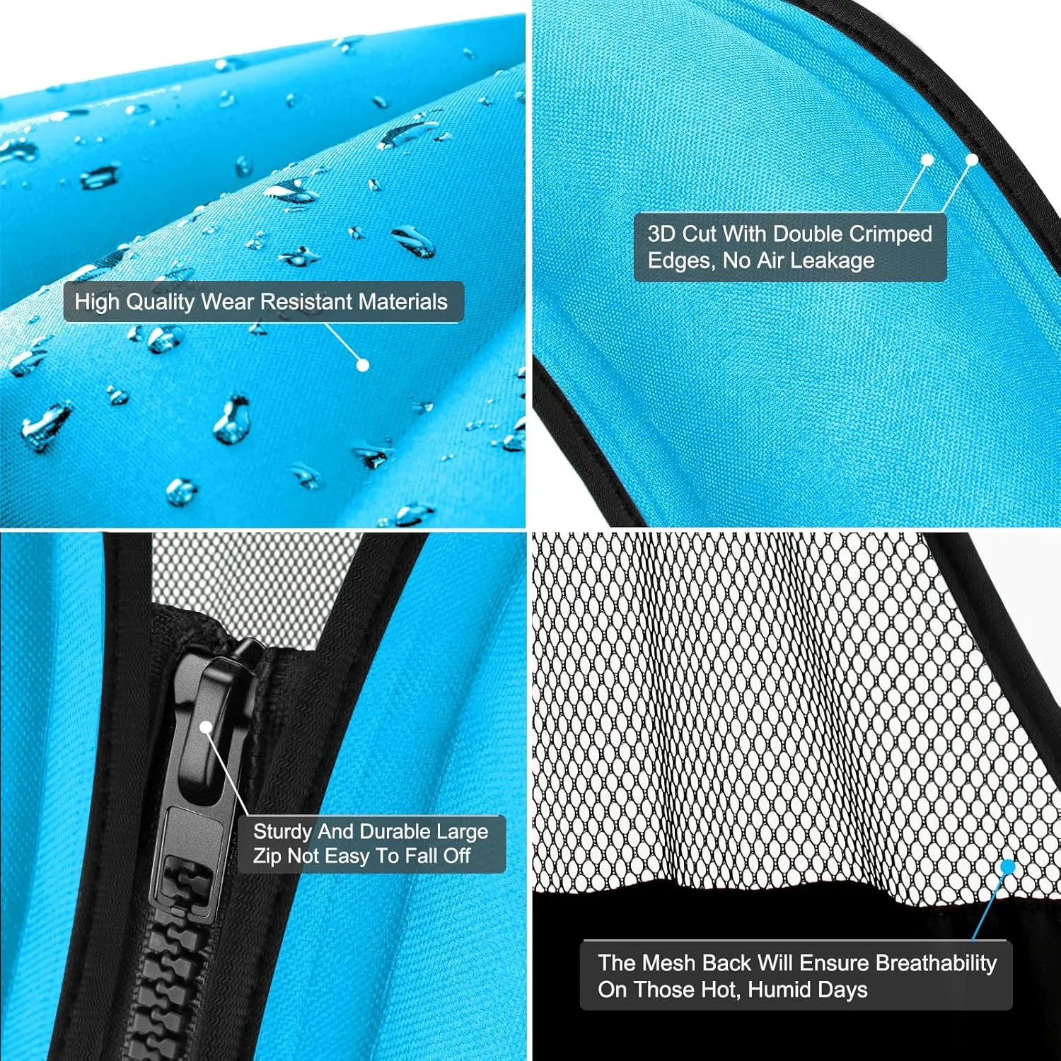 Snorkel Vests for Adults, Abuytwo Inflatable Snorkeling Vest Adjustable Waist-belt Swim Vest Snorkel Jacket Buoyancy Vest