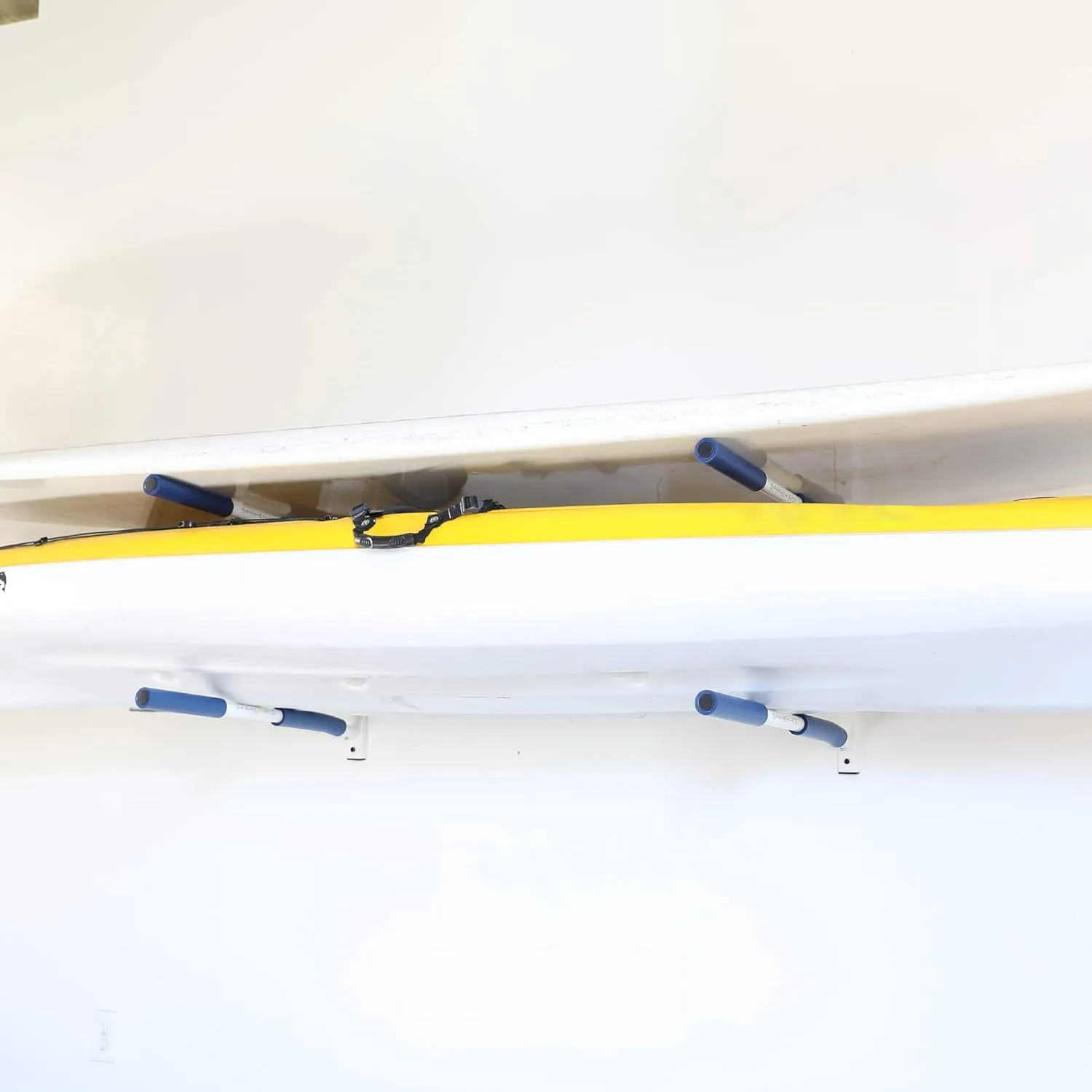 SPAREHAND Premium Edition: All Climate Wall Mount Hybrid Rack for SUPs and Kayaks