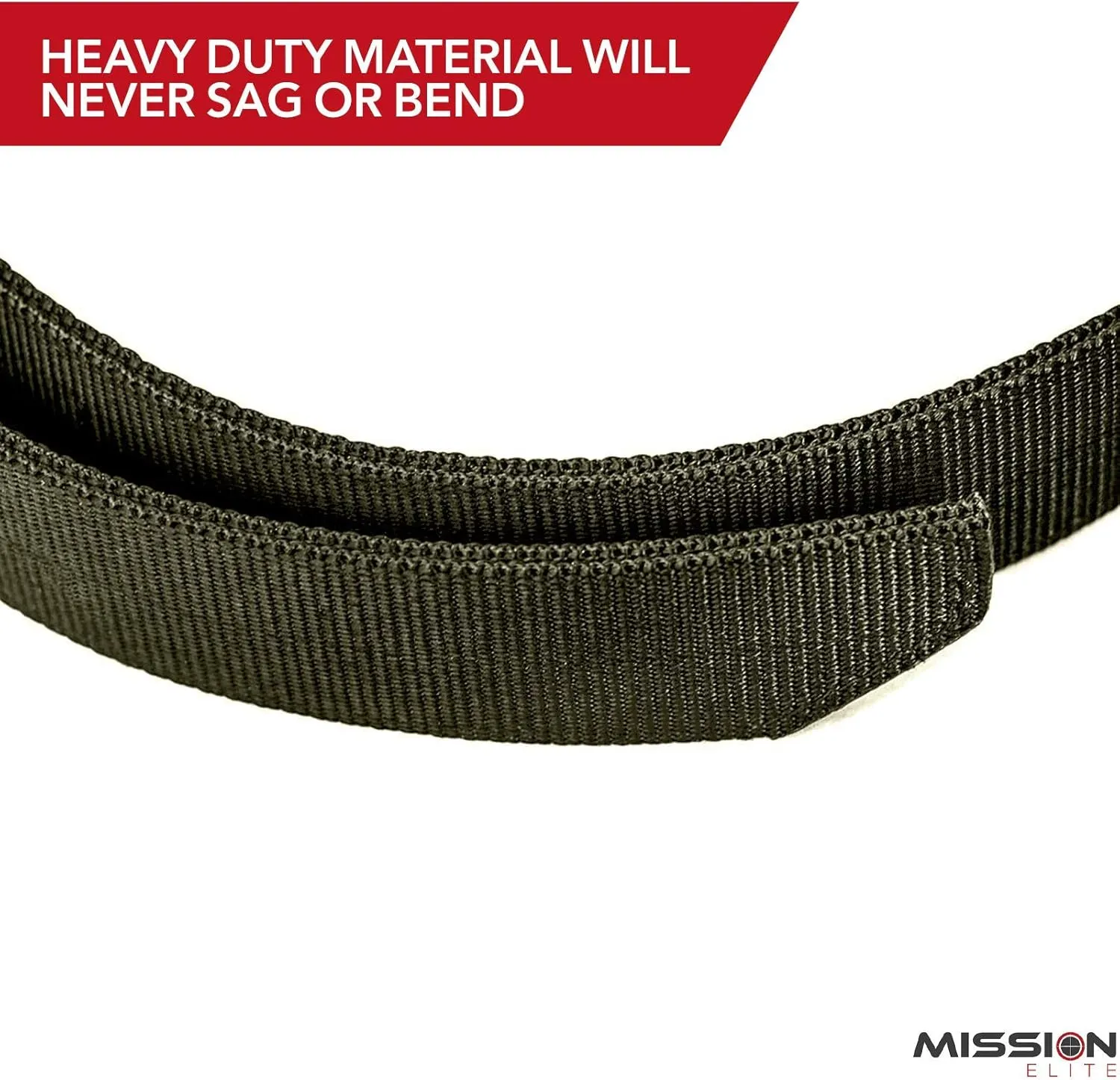 Tactical Belt, 1.5-inch Nylon Gun Belts for Men, 2-Ply EDC Belt with Adjustable Plastic Buckle