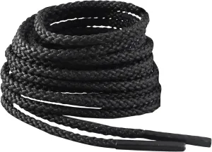 Unbreakable Round Bootlaces - Indestructible, Waterproof & Fire Resistant Laces, 1500-Pound Breaking Strength/Pair