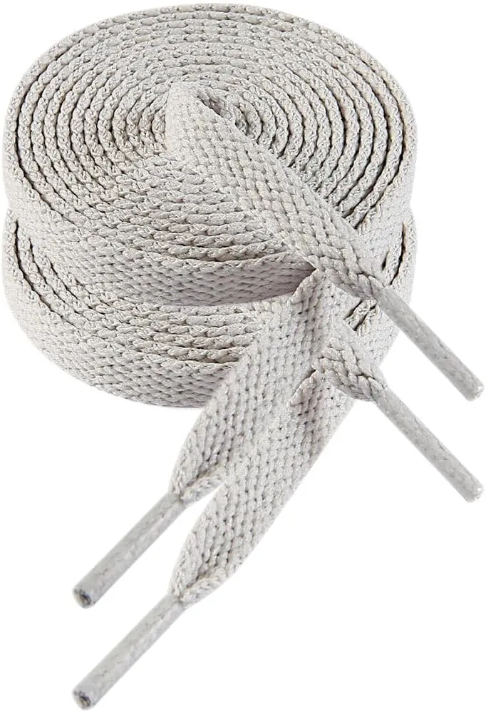 VSUDO 2 Pairs Flat Shoe Laces for Sneakers, Shoe Strings/Shoelaces for Sneakers