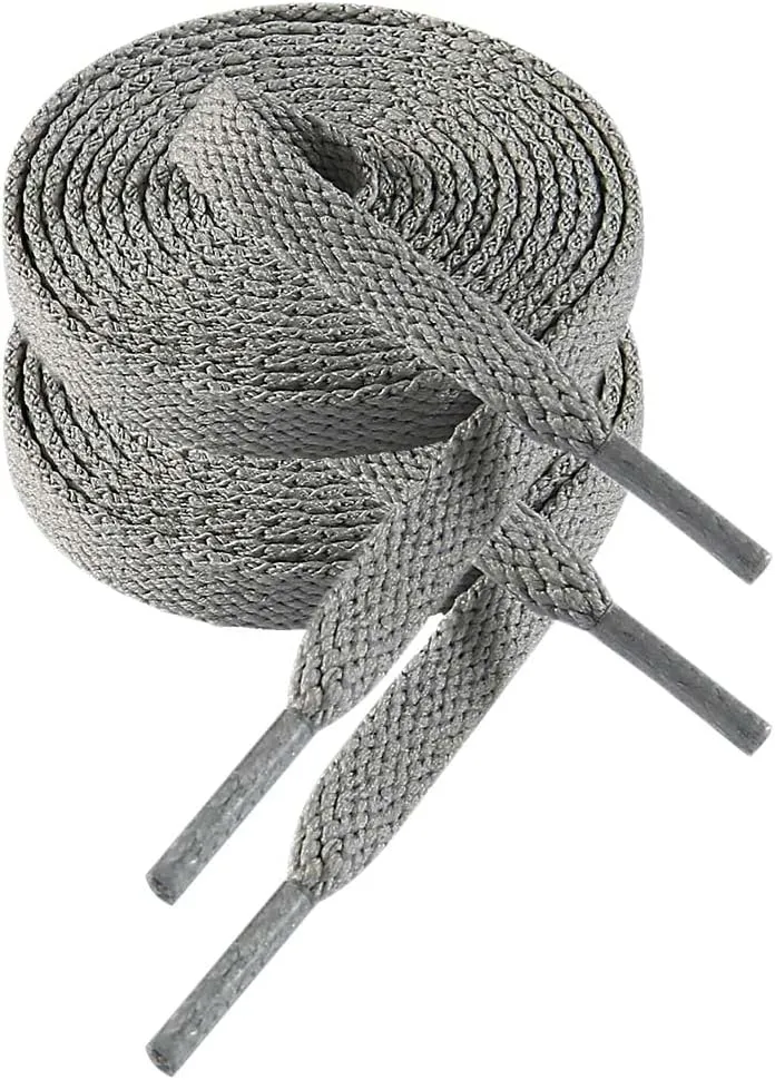 VSUDO 2 Pairs Flat Shoe Laces for Sneakers, Shoe Strings/Shoelaces for Sneakers