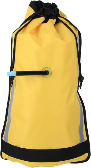 Water Rescue Throw Bag, Kayak Paddle Float, Nylon Rescue Inflatable Paddle Float Floating Bag for Canoe Kayak Seayak, Emergency Safety Equipment for Kayak Raft Boat