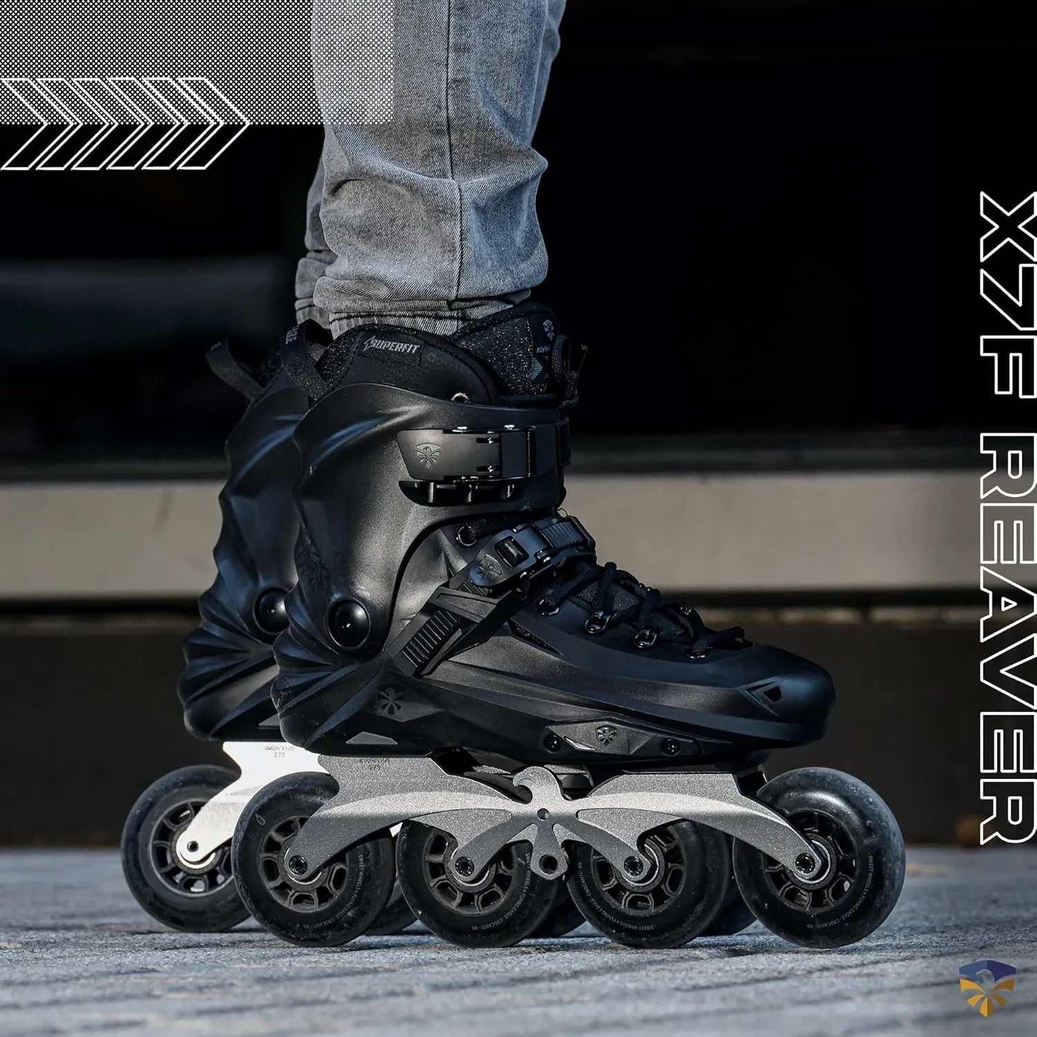X7F Reaver Skates - Black